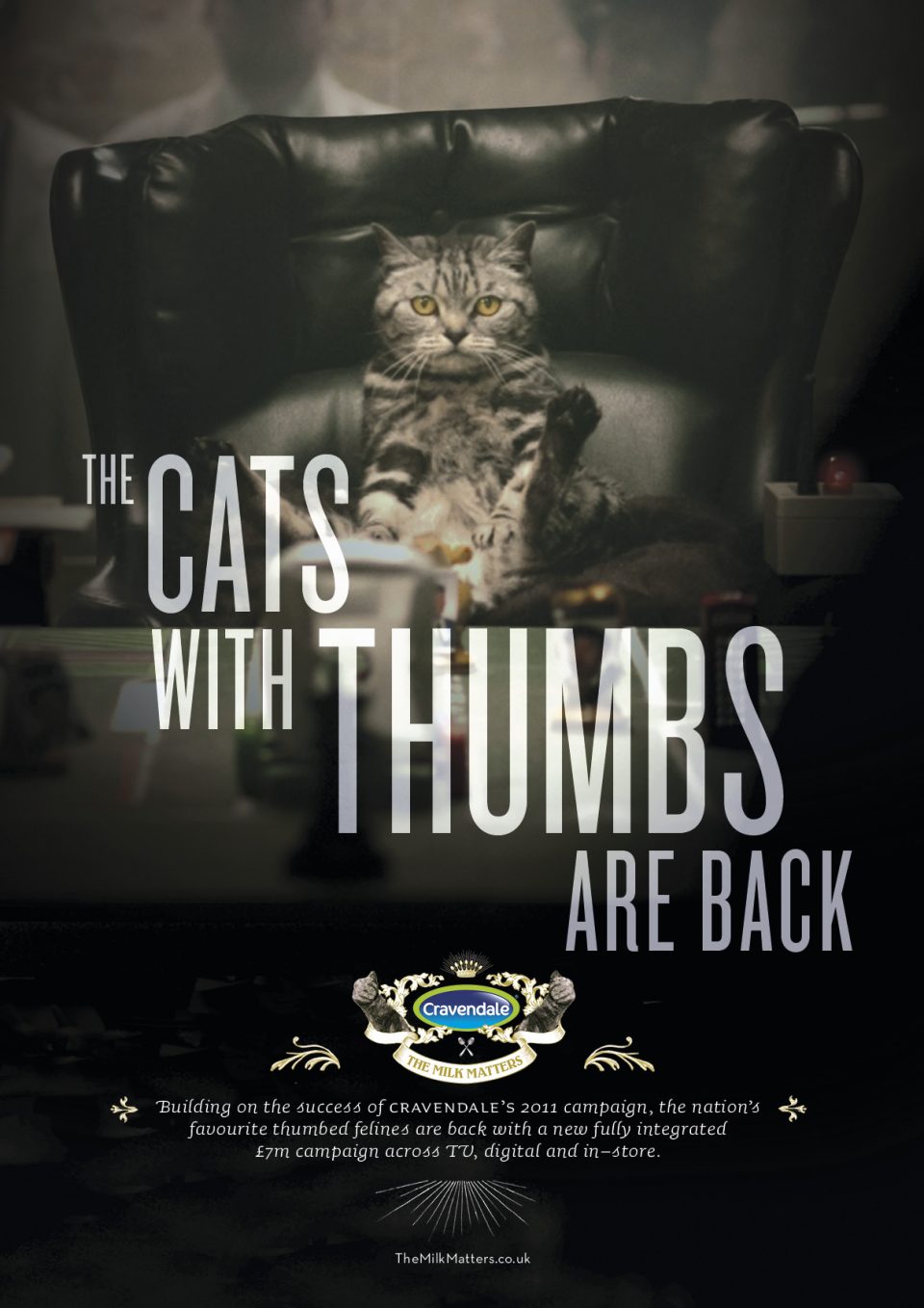 cravendale cats with thumbs